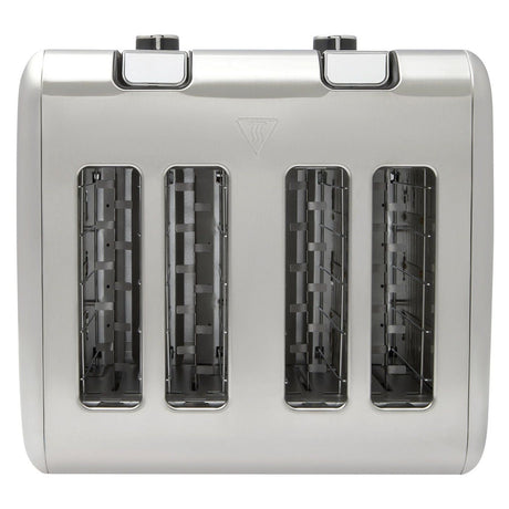 Westinghouse Electric Kitchen Benchtop Bread Toaster Stainless Steel 4 Slice