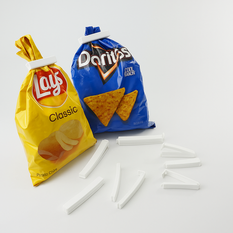 Pack of 12 WILTSHIRE BAG CLIPS Food Storage Sealing Sealer Snack Clamp Peg