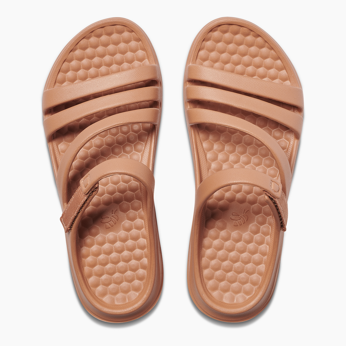 Joybees Womens Lakeshore Swiftwater Sandals Flip Flops Thongs in Terracotta