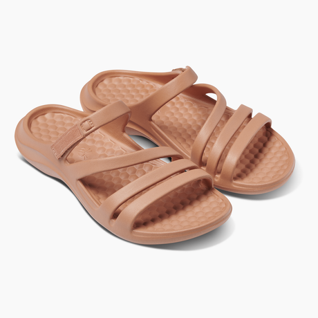 Joybees Womens Lakeshore Swiftwater Sandals Flip Flops Thongs in Terracotta