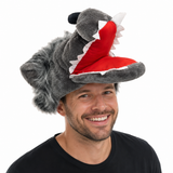 Wolf Animal Hat - Adult/Kids (Halloween Costume & Fancy Dress)