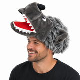 Wolf Animal Hat - Adult/Kids (Halloween Costume & Fancy Dress)