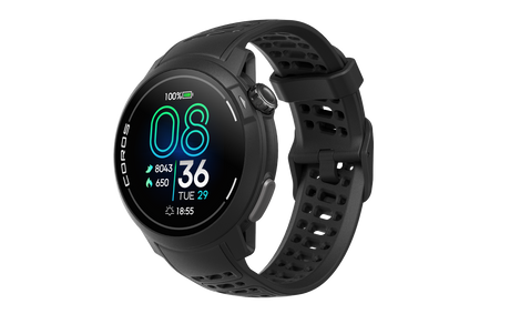 Coros Pace Pro GPS Sport Watch w/ Silicone Band in Black