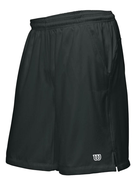 WILSON Mens Rush 10"" Tennis Shorts Gym Sports  - Black - XXL