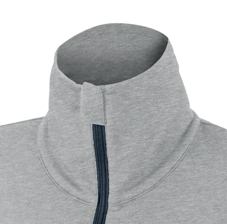 WILSON Womens Rush Knit Tennis Jacket Training Gym Sports Ladies Zip Jumper - Heather Grey