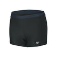 Wilson NanoWIK Girls Tennis Compression Shorts - Black (Kids Sport)