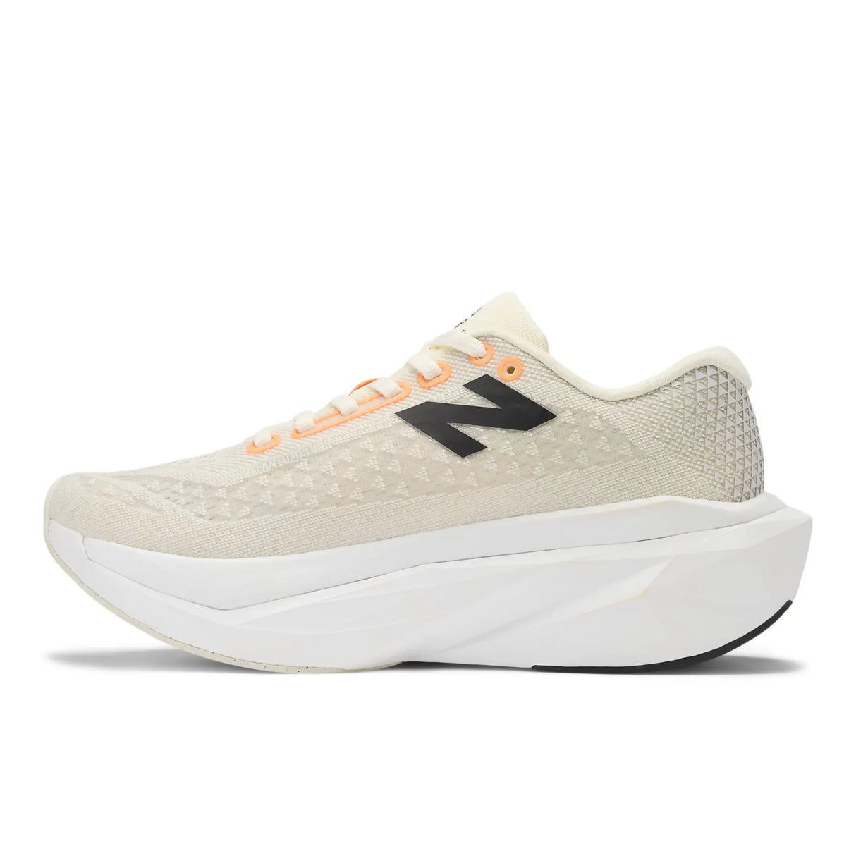 New Balance Womens FuelCell SuperComp Trainers V3 Running Shoes in Angora/Hot Mango