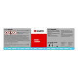 Würth Brake Cleaner Sprayer Kit – 1L Pump Bottle, Brass Spray Lances & Viton Seal Set