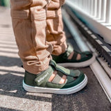 Billycart Morgan Kids Wide-Fit Sandals - Green (Toddler Shoes)