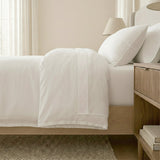 Renee Taylor Washed Linen Cotton Quilt Cover Set - White