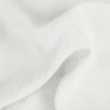 Renee Taylor Washed Linen Cotton Bed Sheet Set - White