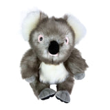 Bocchetta Wilber 27cm Sitting Koala Plush Toy - Grey (Australian Stuffed Animal Souvenir Gift)