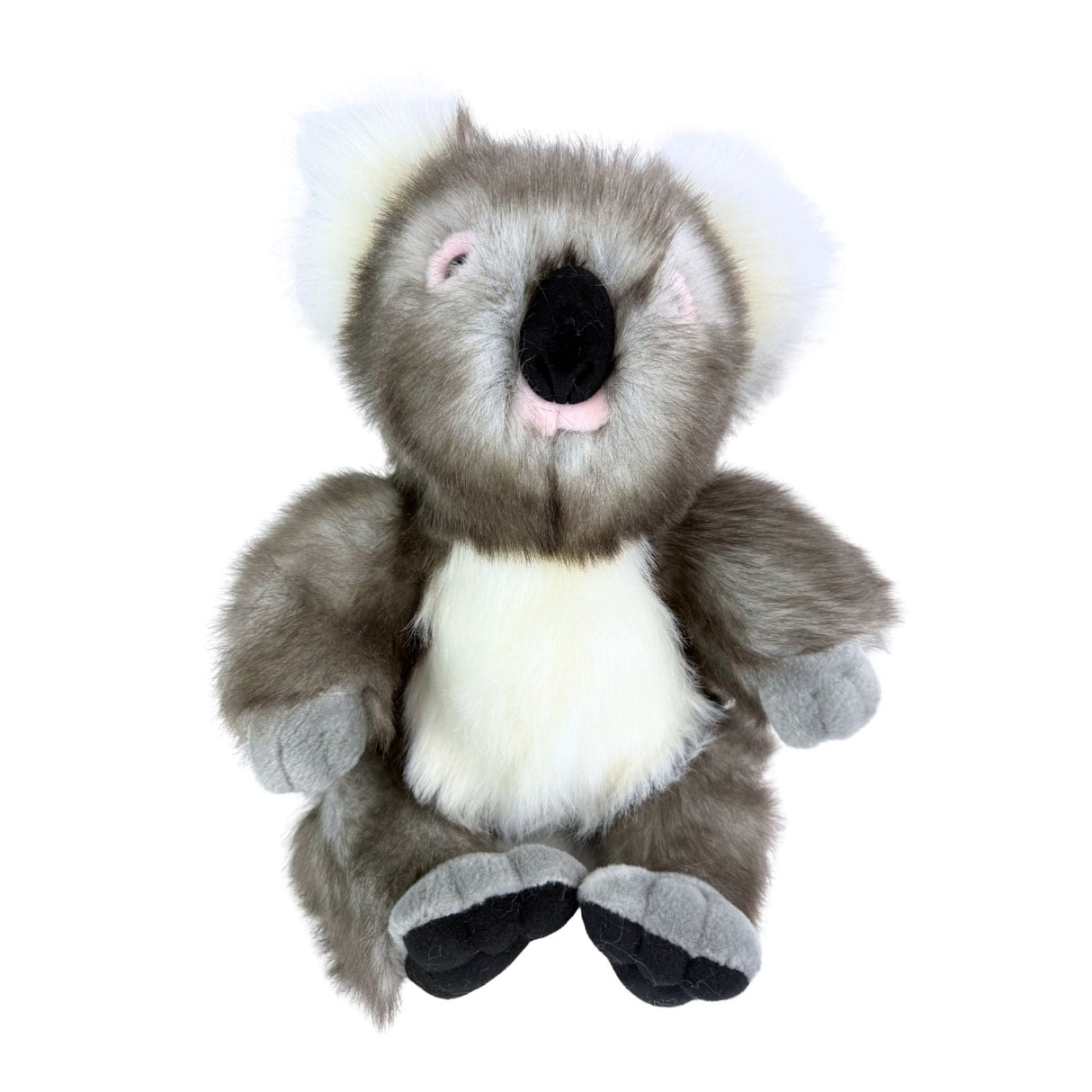 Bocchetta Wilber 27cm Sitting Koala Plush Toy - Grey (Australian Stuffed Animal Souvenir Gift)