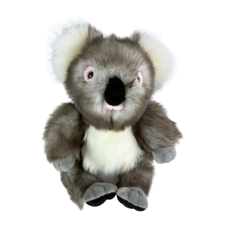 Bocchetta Wilber 27cm Sitting Koala Plush Toy - Grey (Australian Stuffed Animal Souvenir Gift)