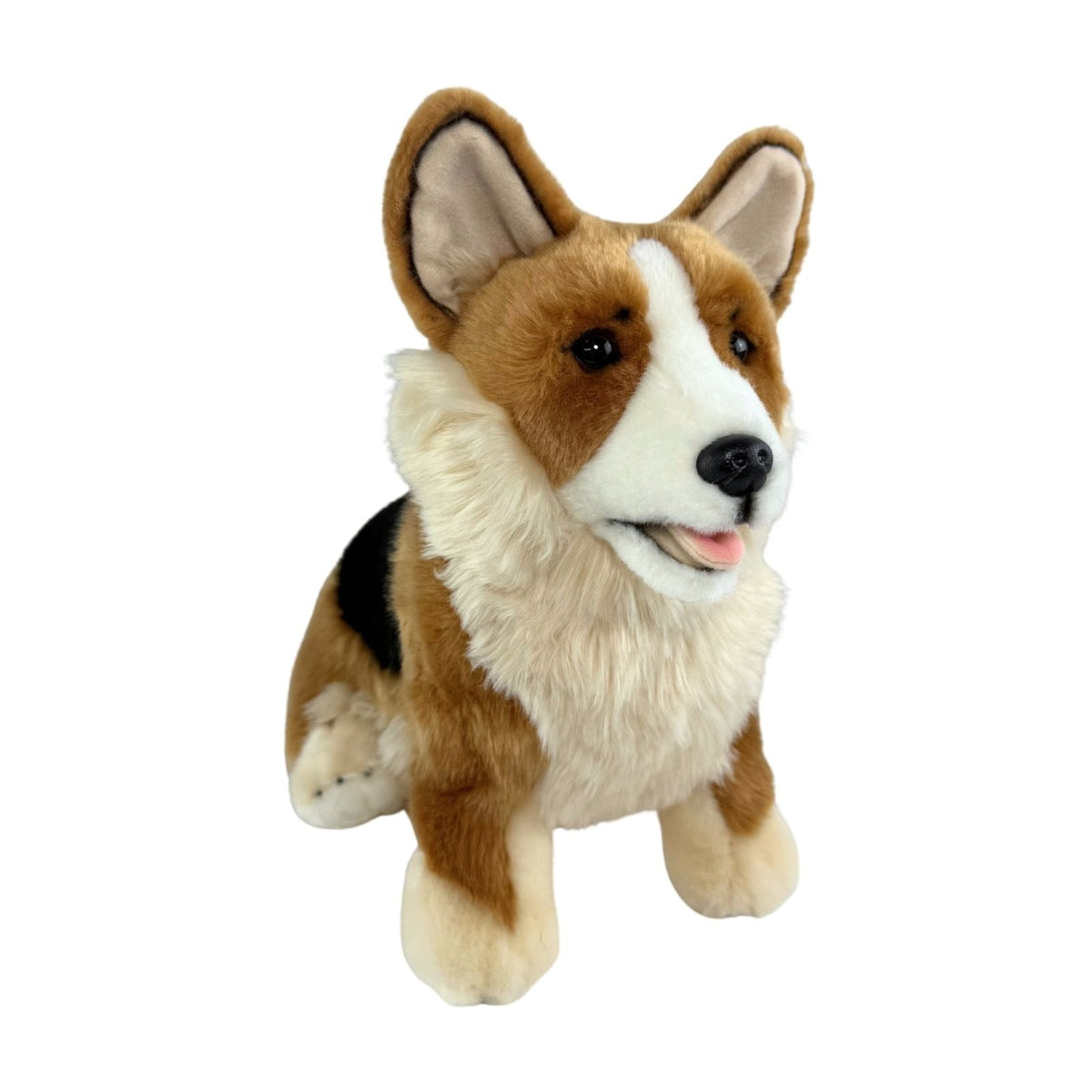 Bocchetta Windsor 23cm Sitting Welsh Corgi Plush Toy (Realistic Stuffed Animal Dog Gift)