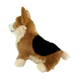 Bocchetta Windsor 23cm Sitting Welsh Corgi Plush Toy (Realistic Stuffed Animal Dog Gift)