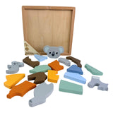 Bocchetta Koala Wooden Block Puzzle (Toddler Jigsaw 18 Months+)