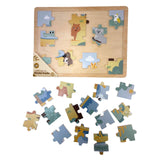 Bocchetta Aussie Animals Wooden Puzzle (Toddler Jigsaw 18 Months+)