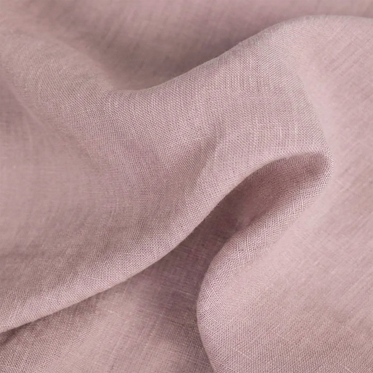 Renee Taylor Washed Linen Cotton Quilt Cover Set - Woodrose