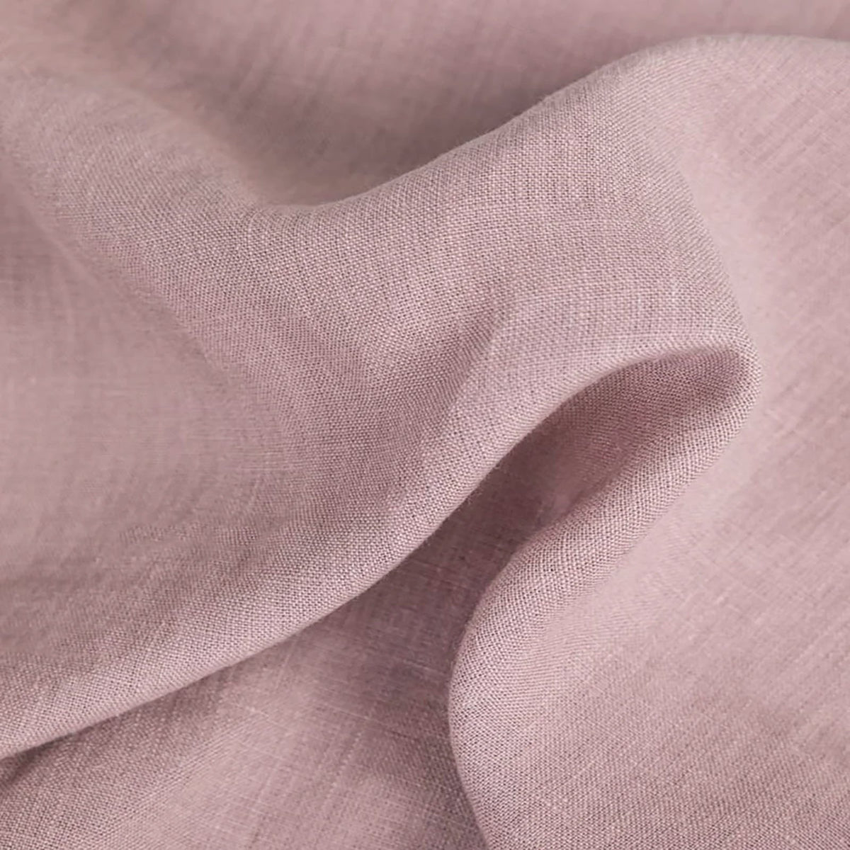 Renee Taylor Washed Linen Cotton Bed Sheet Set - Woodrose