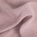Renee Taylor Washed Linen Cotton Bed Sheet Set - Woodrose