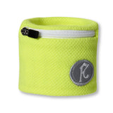 Fly Active Mini Wristpocket Zip Wrist Wallet - 10 Colours (Running Key/Card Holder) - FLURO YELLOW