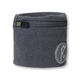 Fly Active Mini Wristpocket Zip Wrist Wallet - 10 Colours (Running Key/Card Holder) - GREY