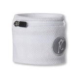 Fly Active Mini Wristpocket Zip Wrist Wallet - 10 Colours (Running Key/Card Holder) - WHITE