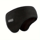 Warm Mens Winter Earmuffs Ear Protection Cold Proof Running Ear Cover Outdoor - Black