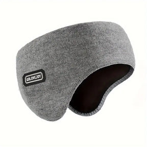 Mens Grey Ear Warmers/Earmuffs - Winter Running Headband