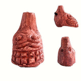 Aztec Death Whistle 7cm Red Emergency Safety and Halloween Ehecachichtli