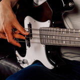 3rd Avenue Electric Bass Guitar Pack w/ 15W Amp - Black