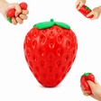 Bubble Pop It Fidget Keyring - Silicone Squeeze Sensory Stress Reliever Toy