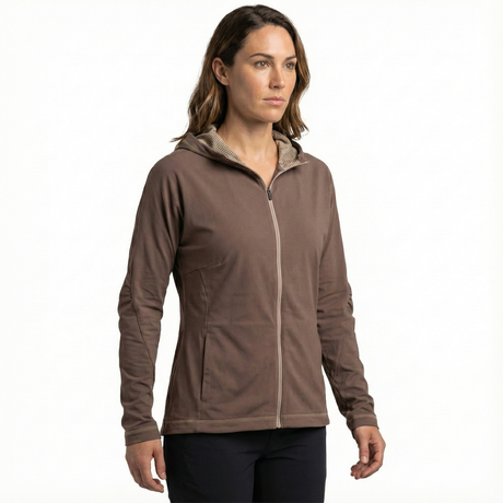 ExOfficio Womens Migrator Zip Hiking Trekking Hoodie Jumper Jacket Winter Sport 