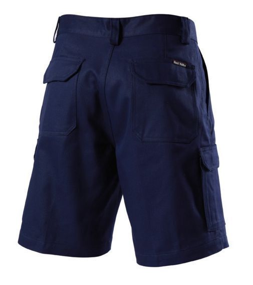Hard Yakka Generation Y Mens Cotton Drill Cargo Work Shorts (Y05500) - Navy