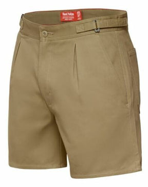 Hard Yakka Cotton Drill Utility Shorts Zip Fly Y05501 - Khaki - 112 Stout