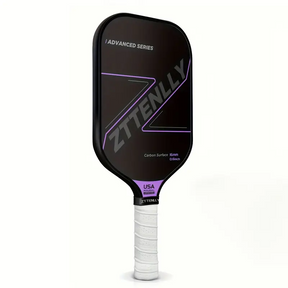 T300 Graphite Carbon Fiber Pickleball Paddles Pickle Ball Racket Racquet - Purple