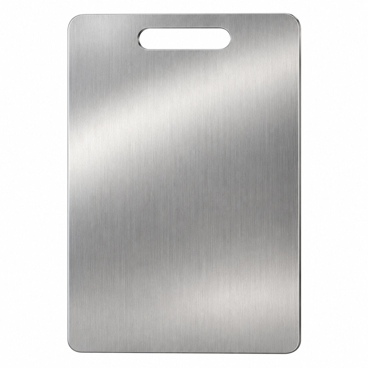 Large Anti-Bacterial Stainless Steel Chopping Board - Mildew-Proof Cutting Board (23x34cm)