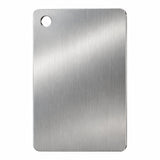 Medium Anti-Bacterial Stainless Steel Chopping Board - Mildew-Proof Cutting Board (20x30cm)