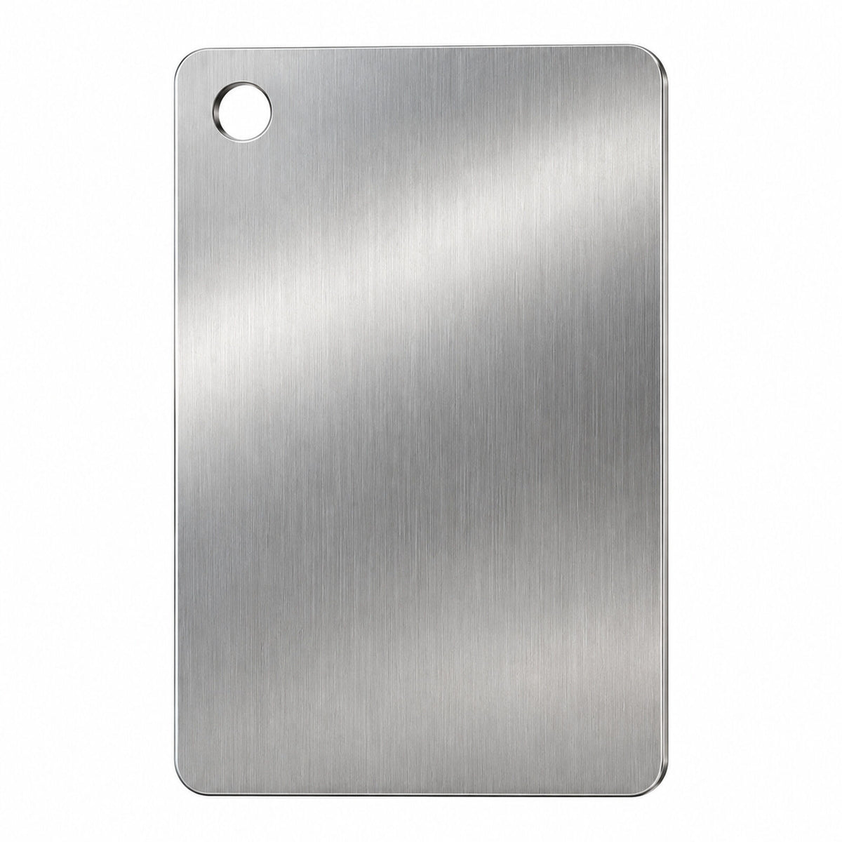 Medium Anti-Bacterial Stainless Steel Chopping Board - Mildew-Proof Cutting Board (20x30cm)