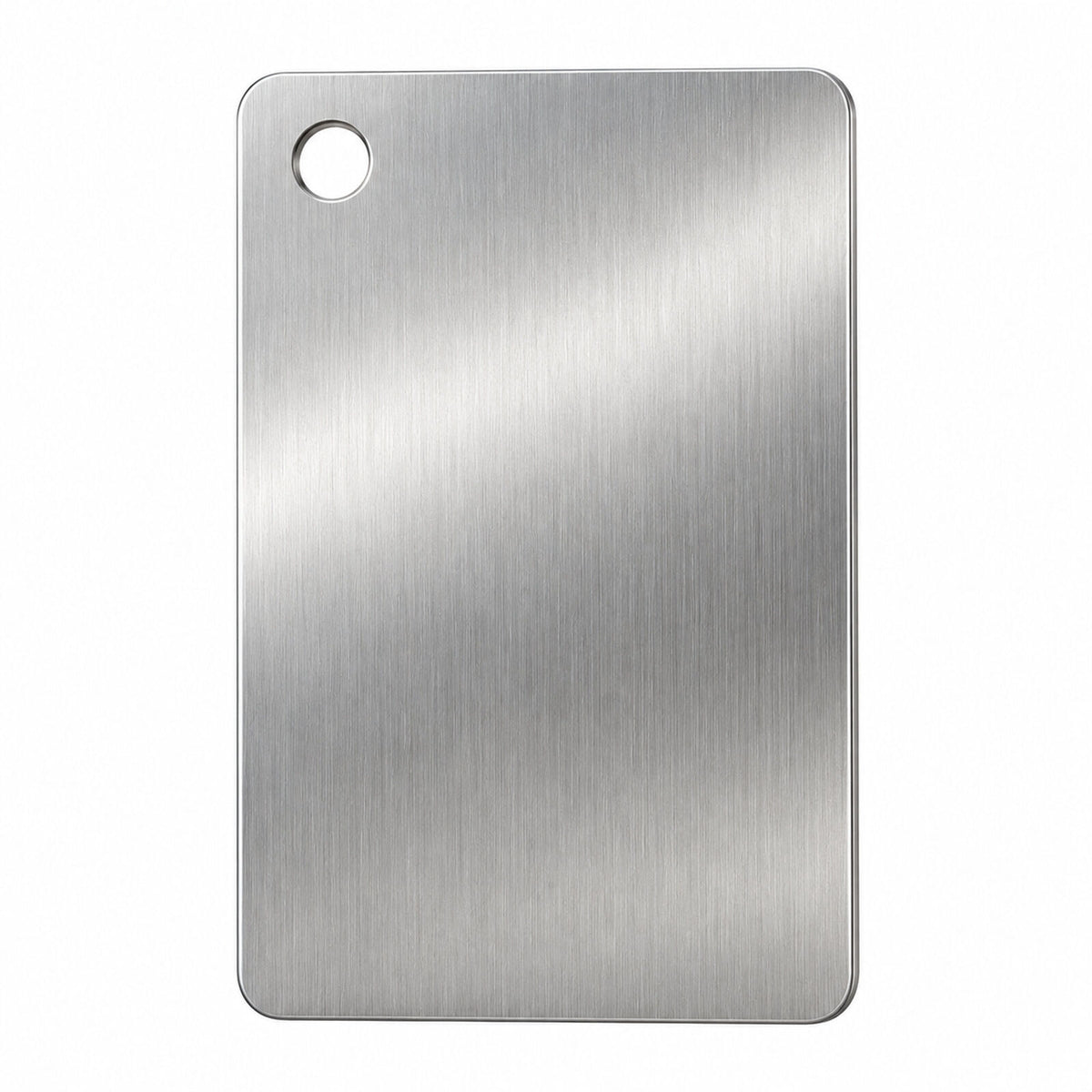 Small Anti-Bacterial Stainless Steel Chopping Board - Mildew-Proof Cutting Board (15x24cm)