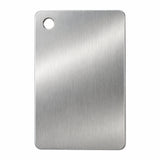 Small Anti-Bacterial Stainless Steel Chopping Board - Mildew-Proof Cutting Board (15x24cm)