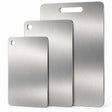 3x Stainless Titanium Steel Anti-Bacterial Mildew-Proof Cutting Chopping Boards