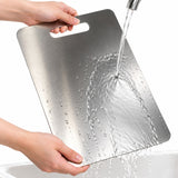 3x Stainless Titanium Steel Anti-Bacterial Mildew-Proof Cutting Chopping Boards
