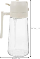 500ml Glass Olive Oil Sprayer Bottle in Assorted Colours