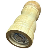 5" Adjustable Manual Pepper Grinder Wooden Salt Pepper Mill With Ceramic Grinder