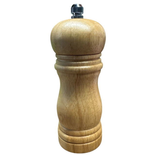 5" Adjustable Manual Pepper Grinder Wooden Salt Pepper Mill With Ceramic Grinder