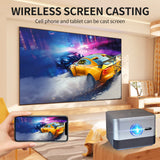 Micropack 5G WiFi Bluetooth 5.0 1080P LCD Projector - Home Cinema (Android)