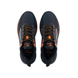 Sfida Zephyr Mens Performance Runners - Black/Dark Orange (Running Shoes/Sneakers)