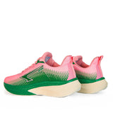 Sfida Zephyr Womens Performance Runners - Blush/Green (Running Shoes/Sneakers)